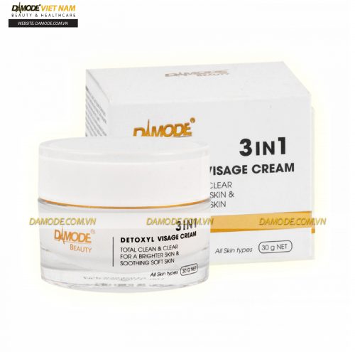 Sản phẩm Damode Beauty 3in1 Dettoxl Visage Cream